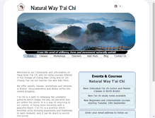 Tablet Screenshot of naturalwaytaichi.co.uk